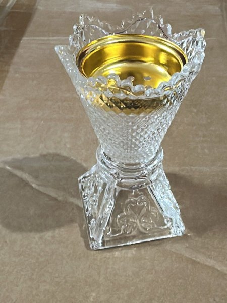 مبخرة كرستال شفاف